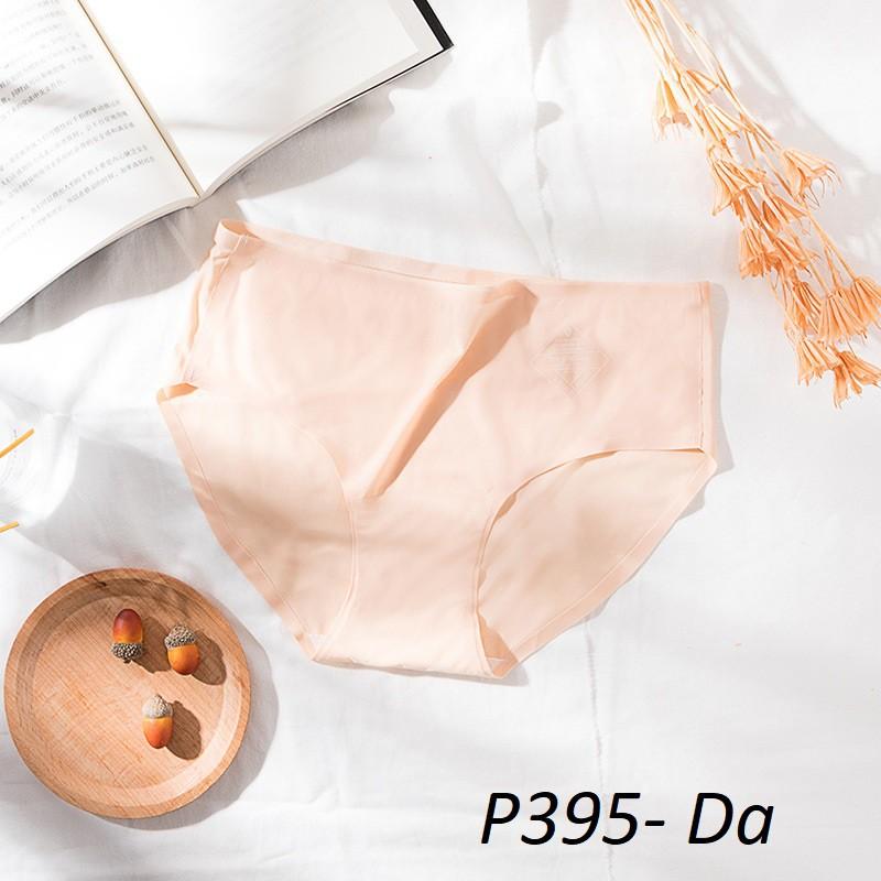 Quần Lót Nữ Băng Lụa Không Hằn Không Đường May Kháng Khuẩn Thoáng Khí P395