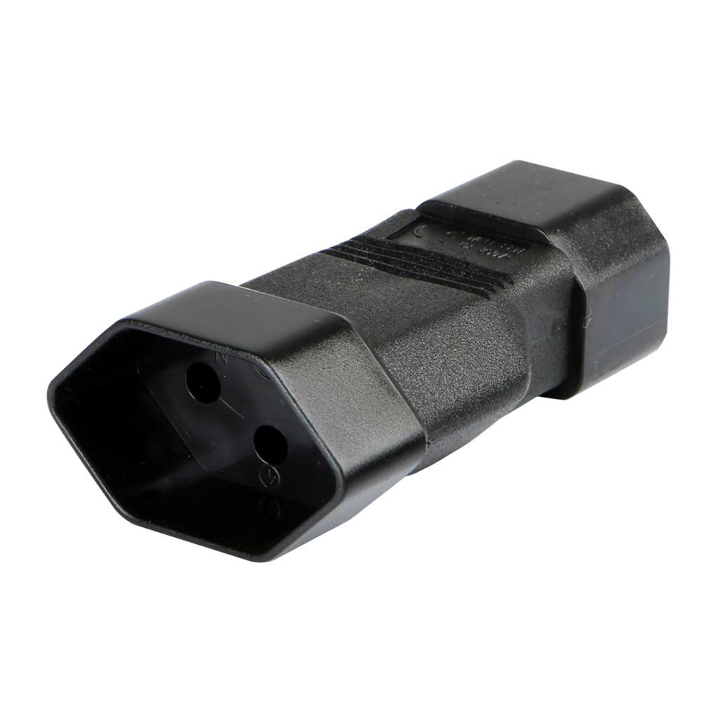 Durable IEC 320-C14    Converter adapter