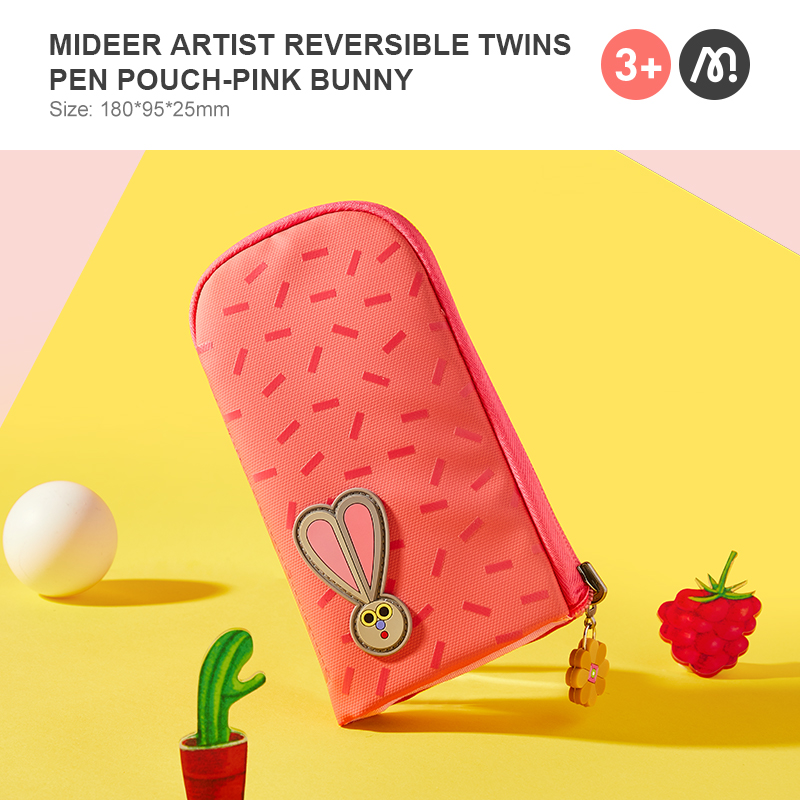 Hộp túi đựng bút cho bé mideer Artist Reversible Twins Pen Pouch