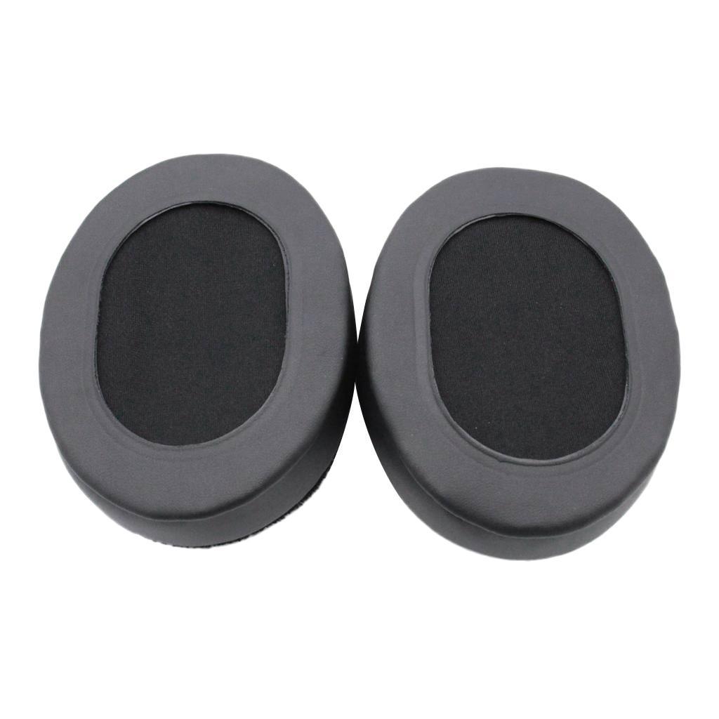 2 Pairs Soft Replacement Ear Pads Cushions for  MDR-ZX770BN, MDR-V700,