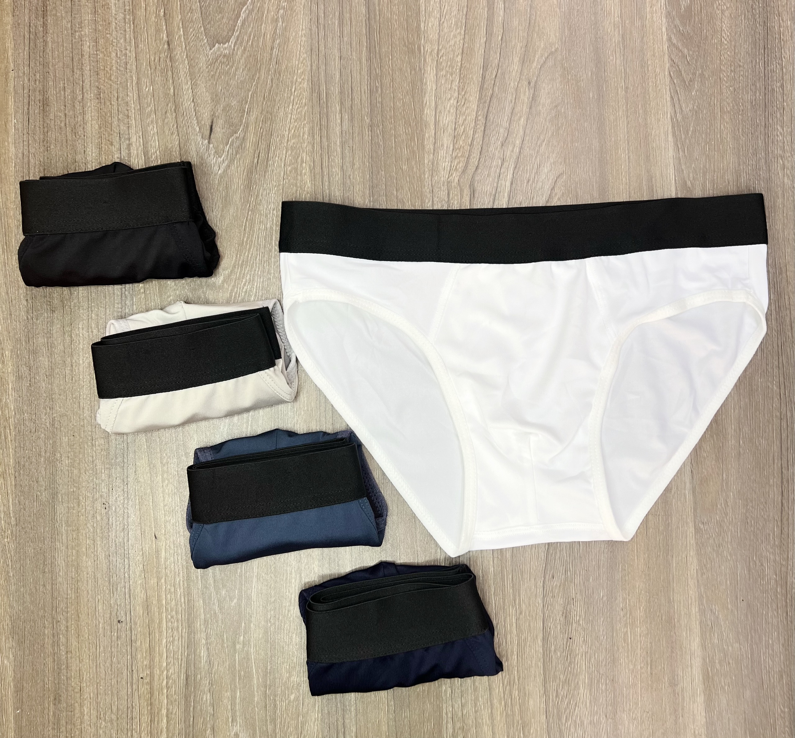 Combo 5 Quần Lót Nam Tam Giác Vải Thun Lạnh được chọn màu, Sịp Nam trơn Toppp05