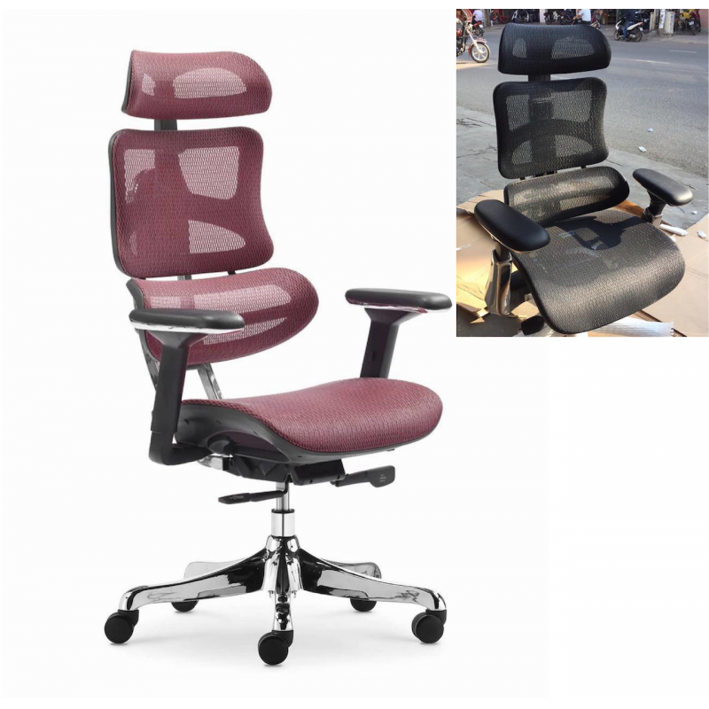Ghế Làm Việc Công Thái Học - Ergonomics Ngả Lưng Thư Giãn AMA-CM-B137A