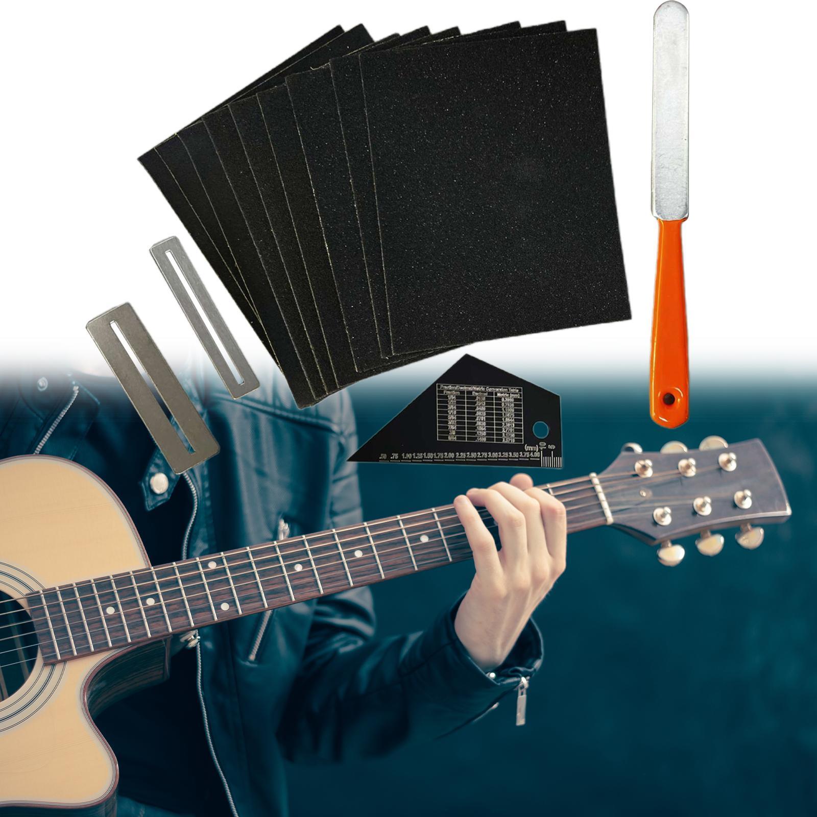 Guitar Fingerboard Luthier Tool Guitar Repairing Maintenance Tools DIY Kit