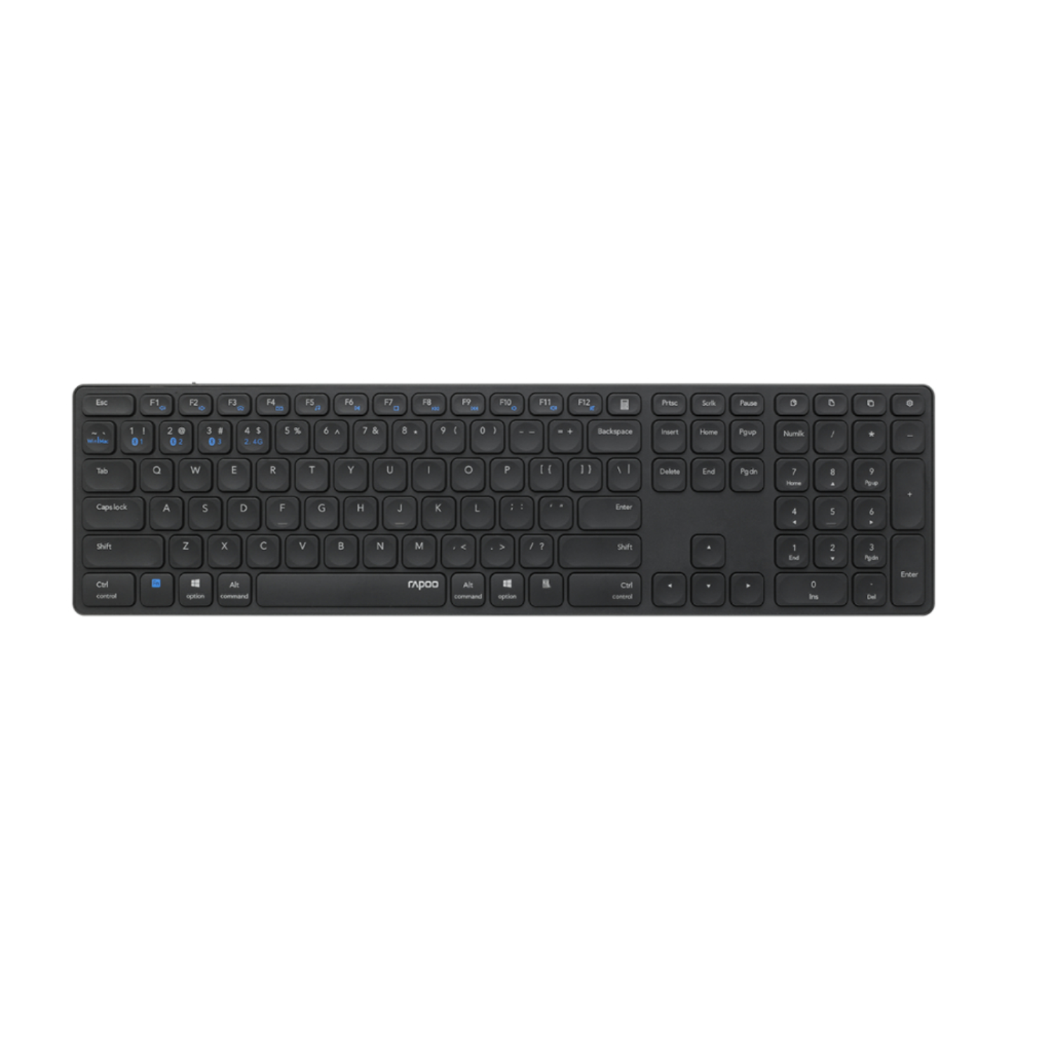 Bàn Phím Không Dây Rapoo E9550G - Hàng Chính Hãng