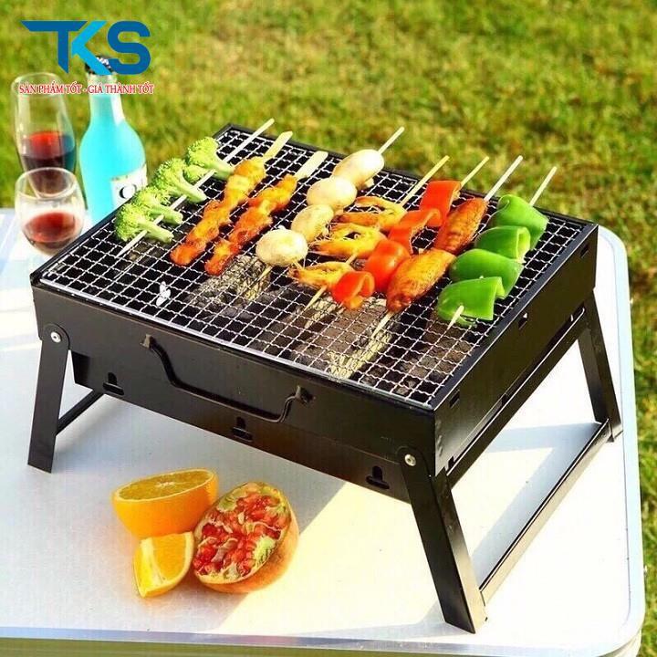 Bếp nướng than hoa BBQ ngoài trời không khói