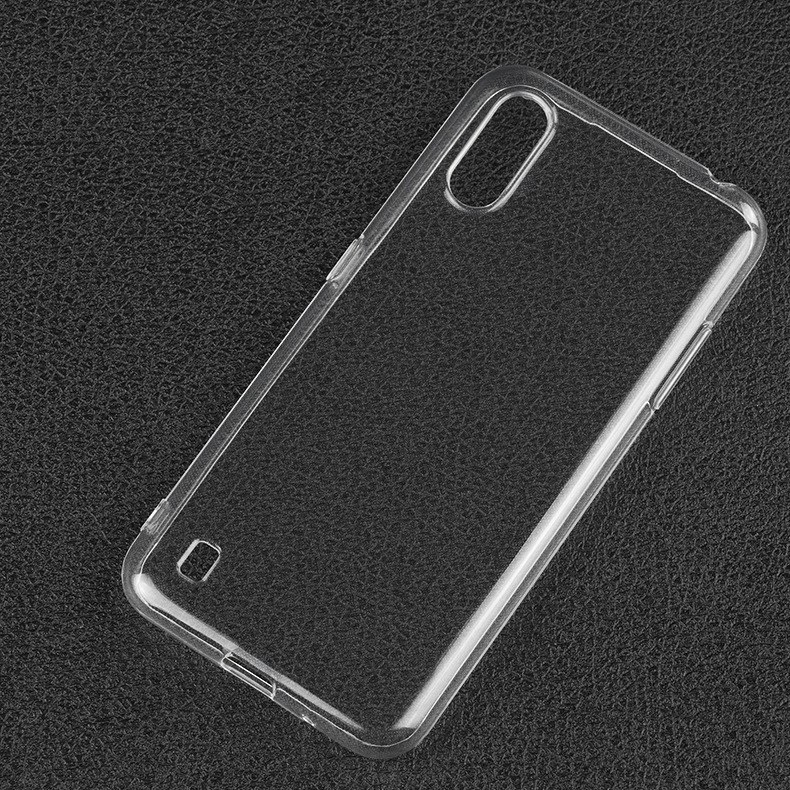 Ốp lưng silicon dẻo trong suốt Loại A cao cấp cho Samsung Galaxy A01