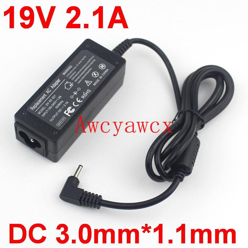 19V 2.1A 40W Bộ điều hợp bộ sạc bộ sạc cho Samsung Ultrabook NP530U3C NP535U3C NP540U3C Bộ sạc nguồn 3.0*1.1mm