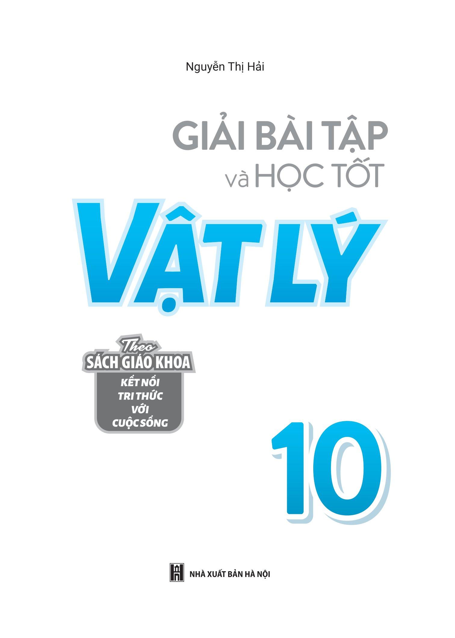 Giải Bài Tập Và Học Tốt Vật Lý 10