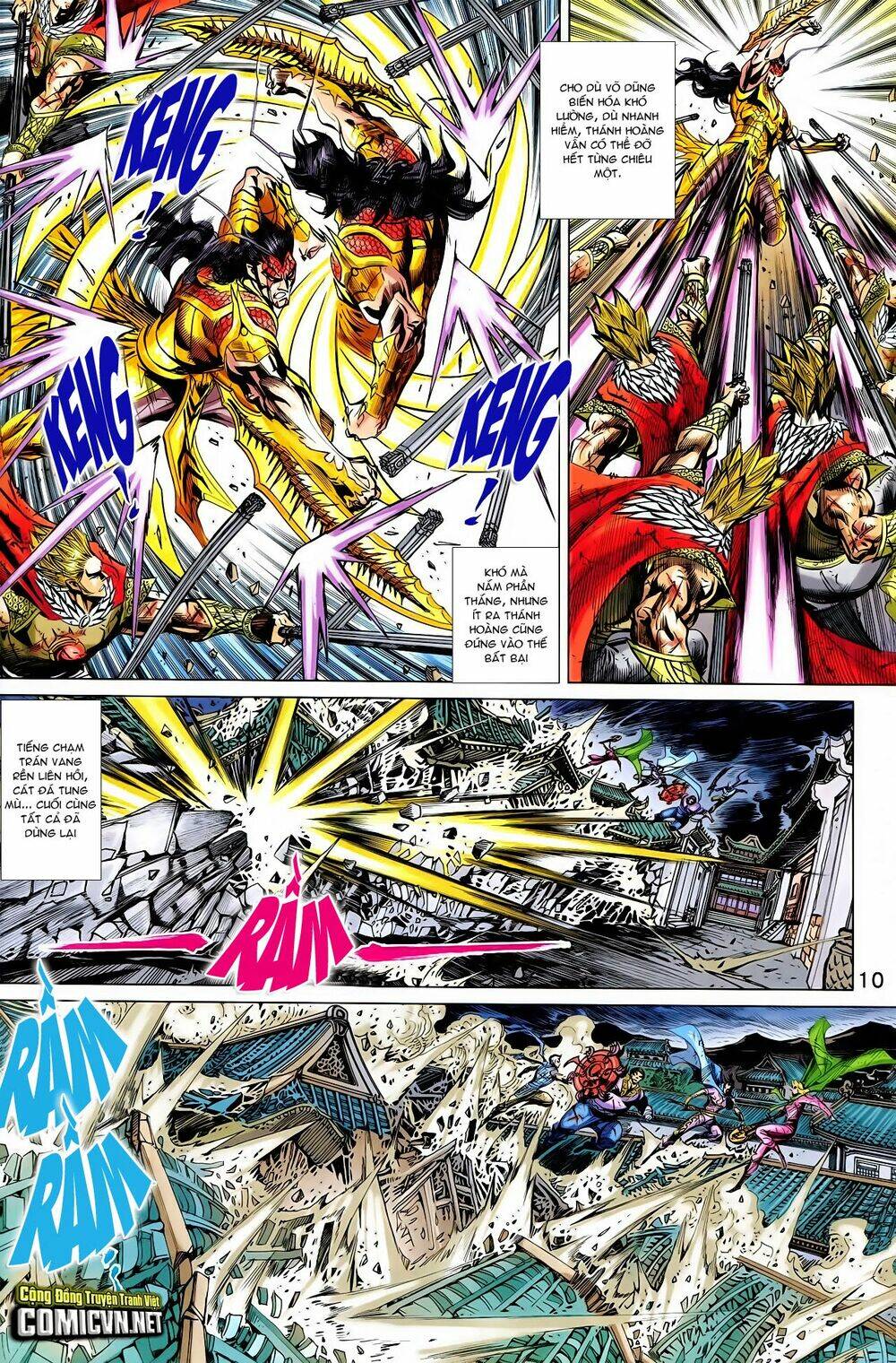 thần binh vấn thiên chapter 33 9