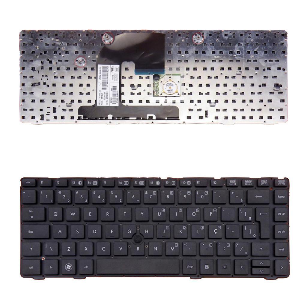 For HP 6460b 6465b 6475b 8460p 8460w Laptop Brazil Keyboard With Stick Point