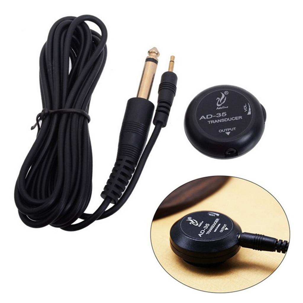 Piezo Guitar Pickup for Ukulele Violin Mandolin Acoustic Guitar Accessory