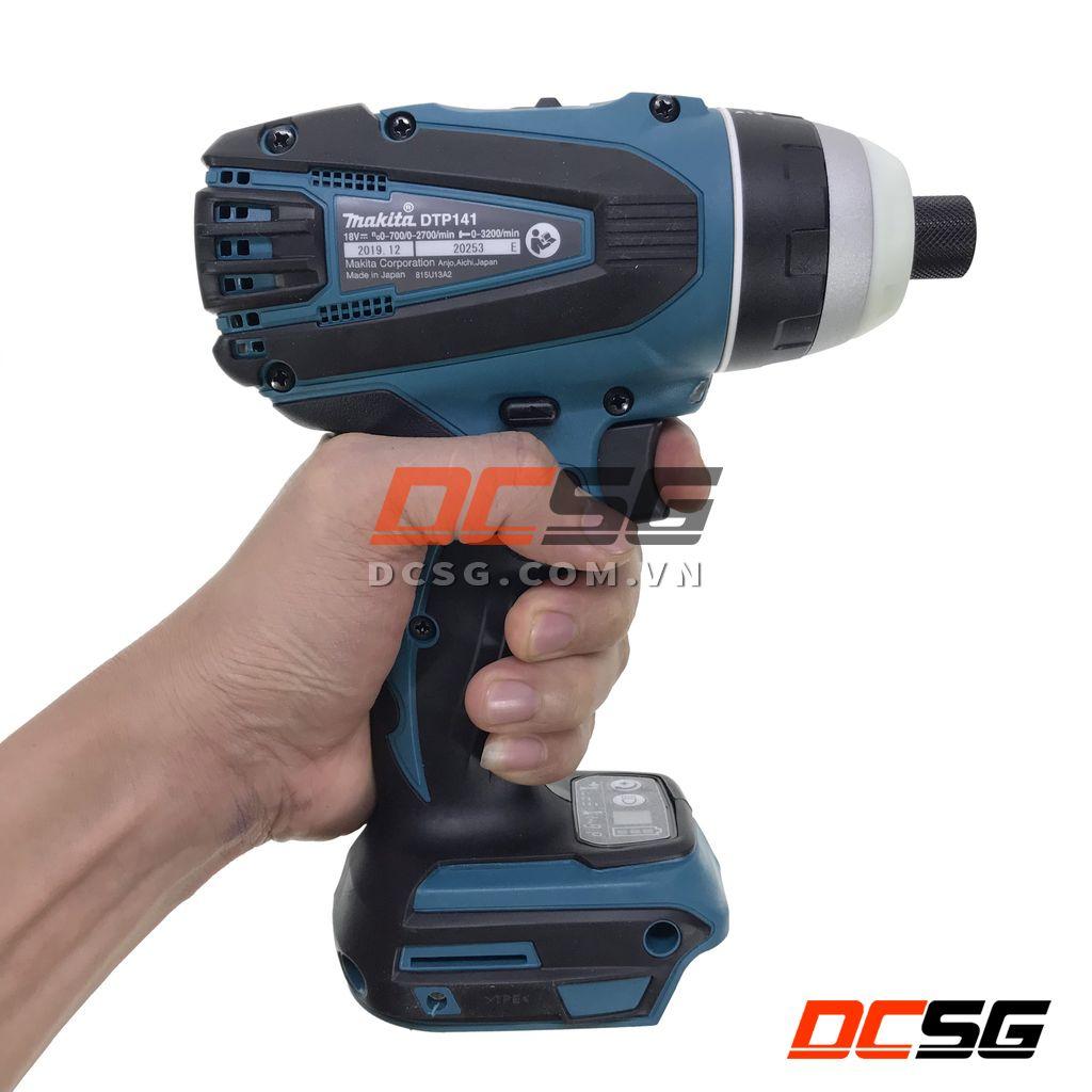 Máy vặn vít 4 chức năng dùng pin 18V Makita DTP141Z (thân máy không pin sạc) | DCSG