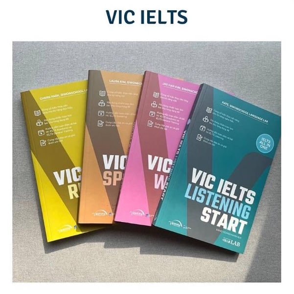Combo: VIC IELTS START -  IELTS All in One