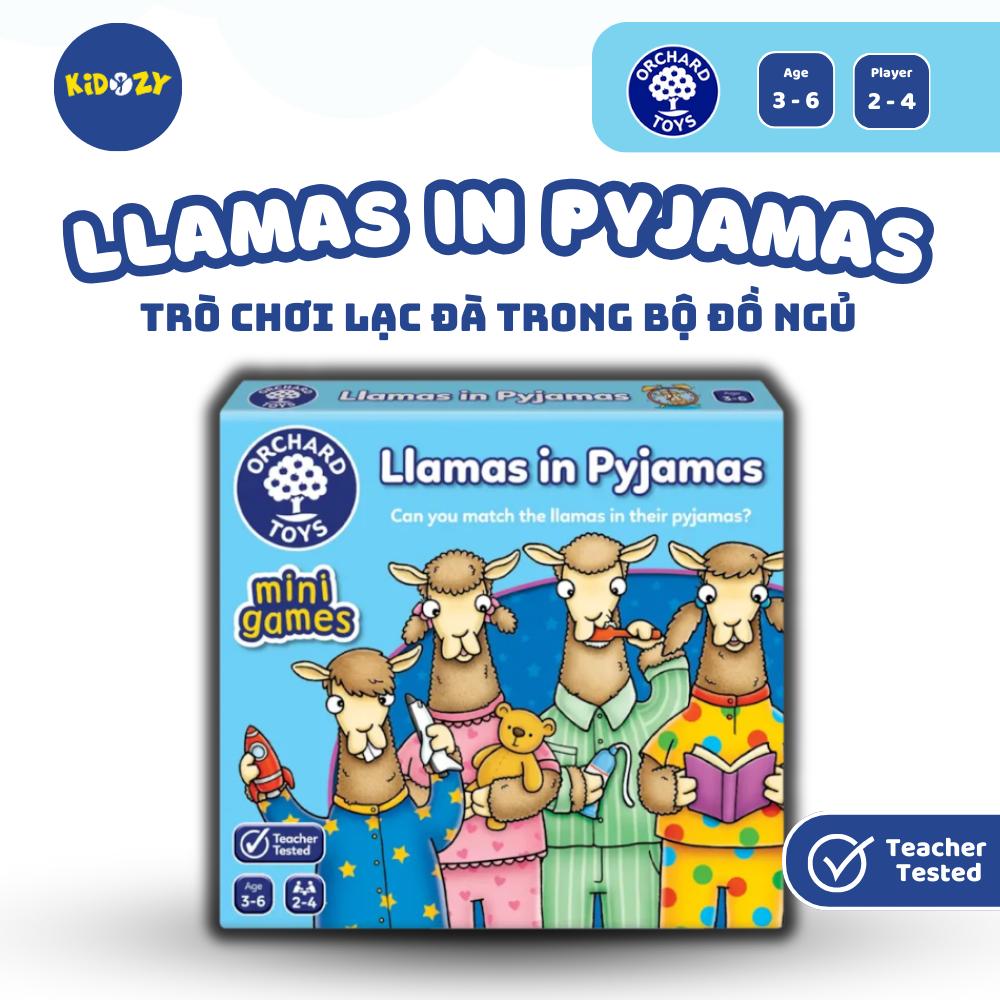Trò chơi trí tuệ Llamas In Pyjama giúp trẻ phát triển kỹ năng quan sát và khả năng ghi nhớ