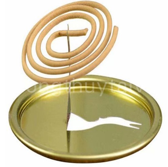 Đế cắm nhang vòng Nhôm đường kính 7.2cm - thờ cúng