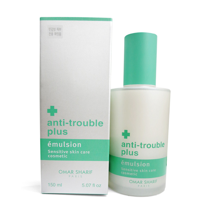 Omar Sharif Paris- Anti Trouble Plus Emulsion - Sữa dưỡng ẩm da