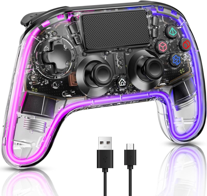 Gamepad Tay Game Không dây Bluetooth P69 RGB cho máy tính - điện thoại - máy tính bảng - hàng nhập khẩu