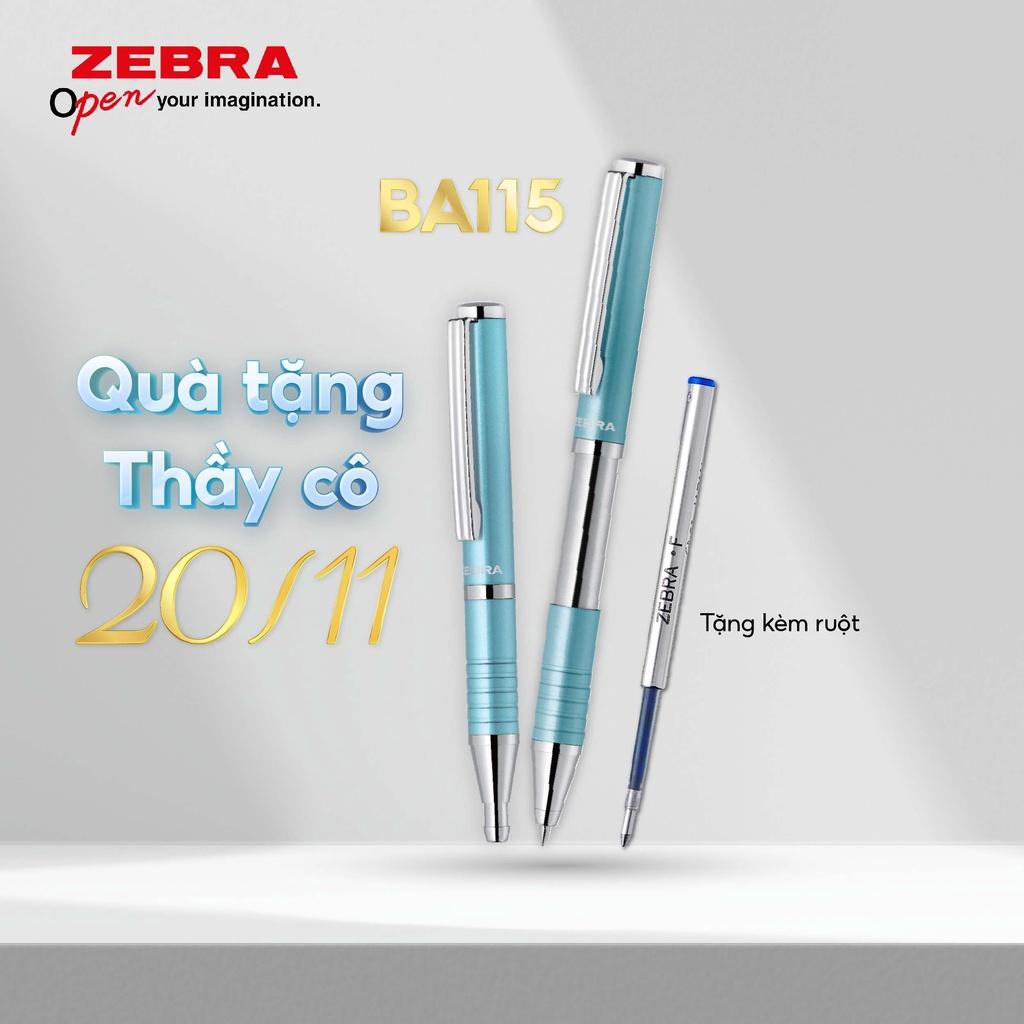Bút bi trượt Zebra SL-F1 0.7mm - Quà tặng 20/11