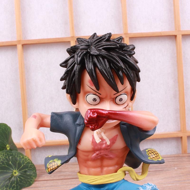 Mô hình Luffy One Pice thổi tay biến hình 15cm