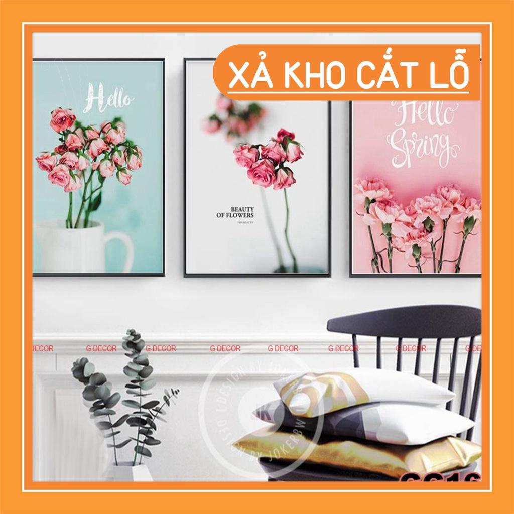 SIÊU ĐẸP Tranh Treo Tường Canvas 3 Bức Phong Cách Hiện đại tại Nghệ Thuật việt Siêu rẻ