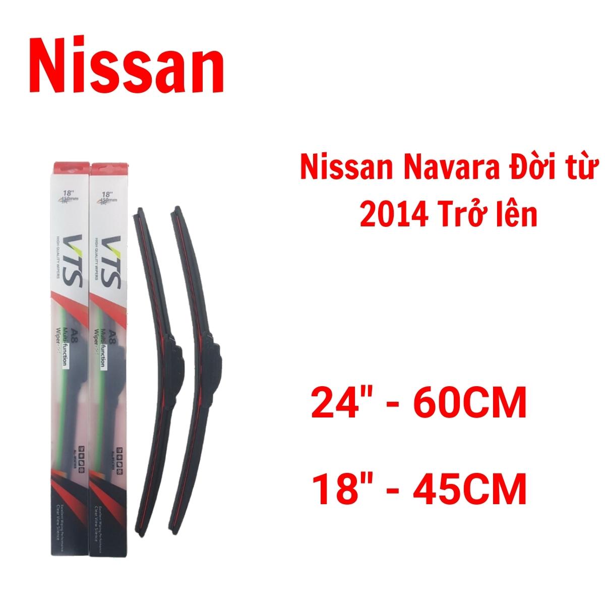Cần gạt mưa ô tô Silicon thanh mềm dành cho xe Nissan:Juke, Micra, Qashai và các hãng xe khác của Nissan - Hàng nhập khẩu