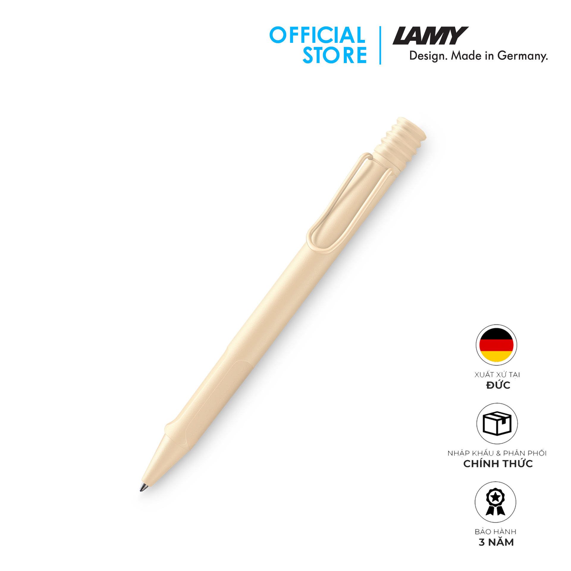 Bút bi LAMY safari cream (LE2022)