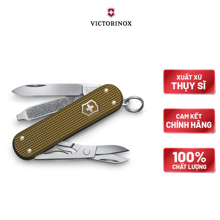 [Tặng bao lì xì cho ĐH 1tr5] Dao xếp đa năng Classic Alox Limited Edition 0.6221.L24 Victorinox Thụy Sỹ