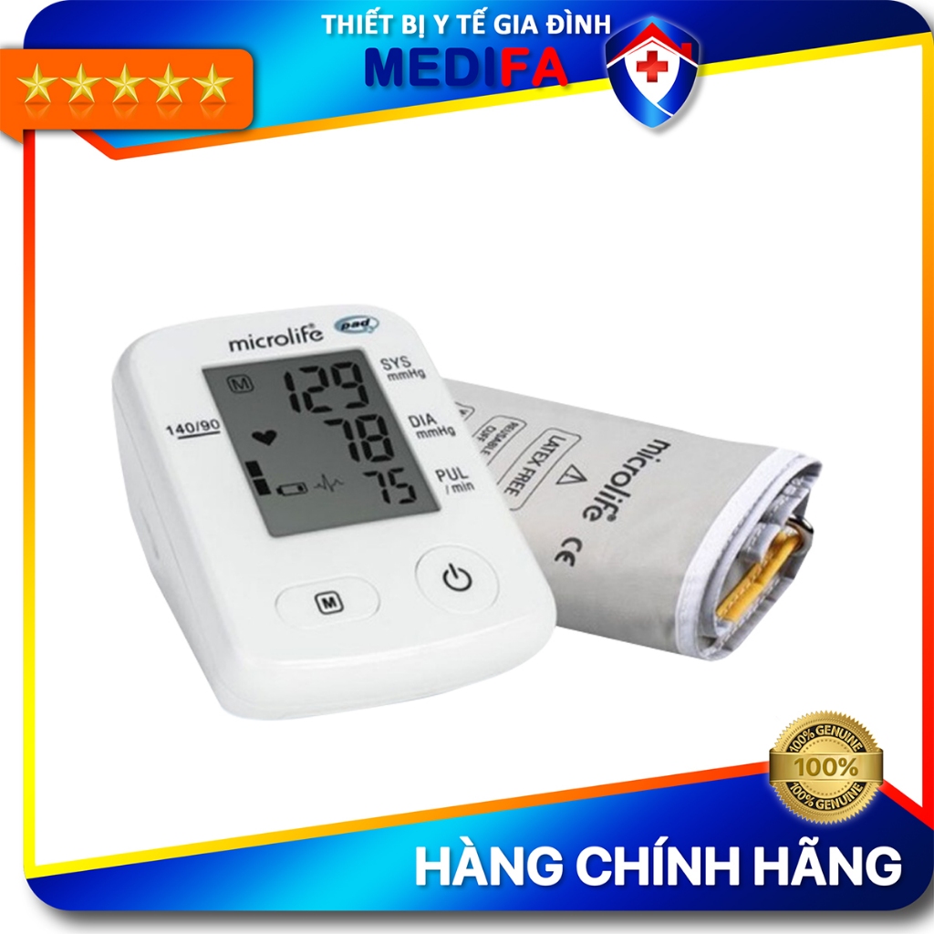 Máy Đo Huyết Áp Bắp Tay Microlife A2 Basic