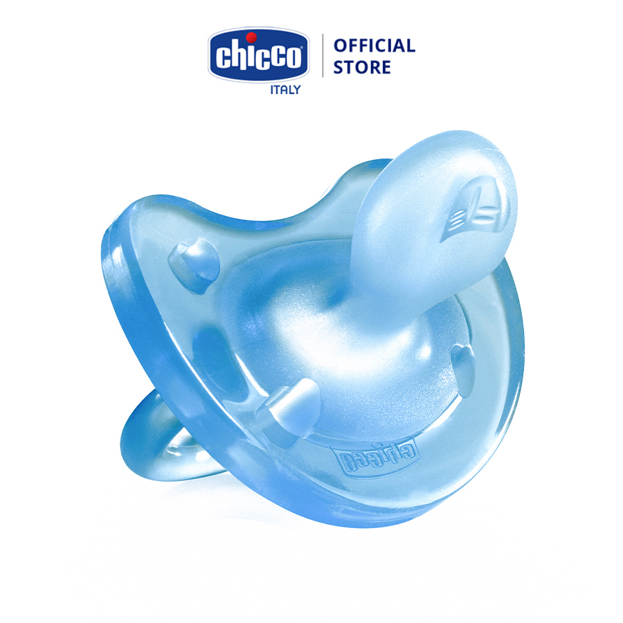 Ty ngậm Silicon Physio Soft Xanh ngọc Chicco