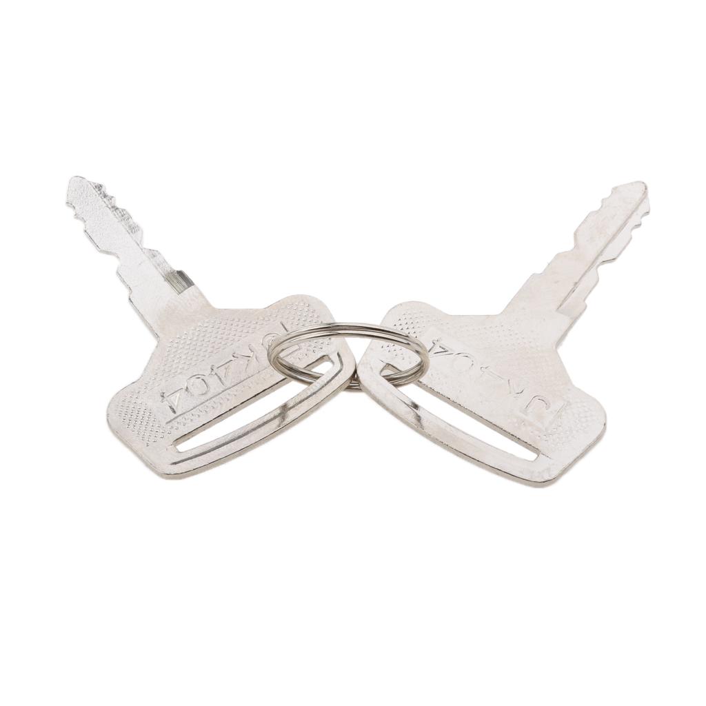 Universal Ignition Cylinder Switch Lock+2 Keys 4-Position for Car Truck