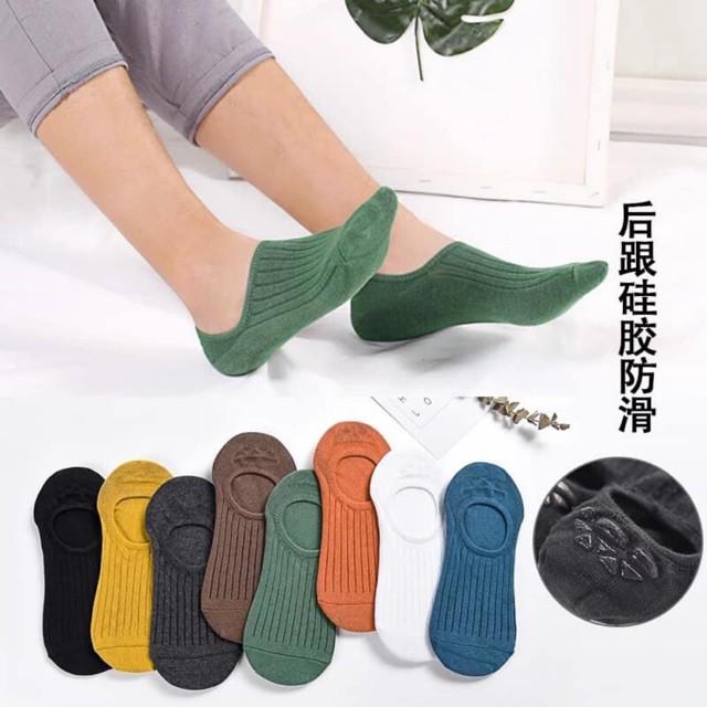 Combo 5 đôi tất hài gân 1 màu hot hit ngẫu nhiên
