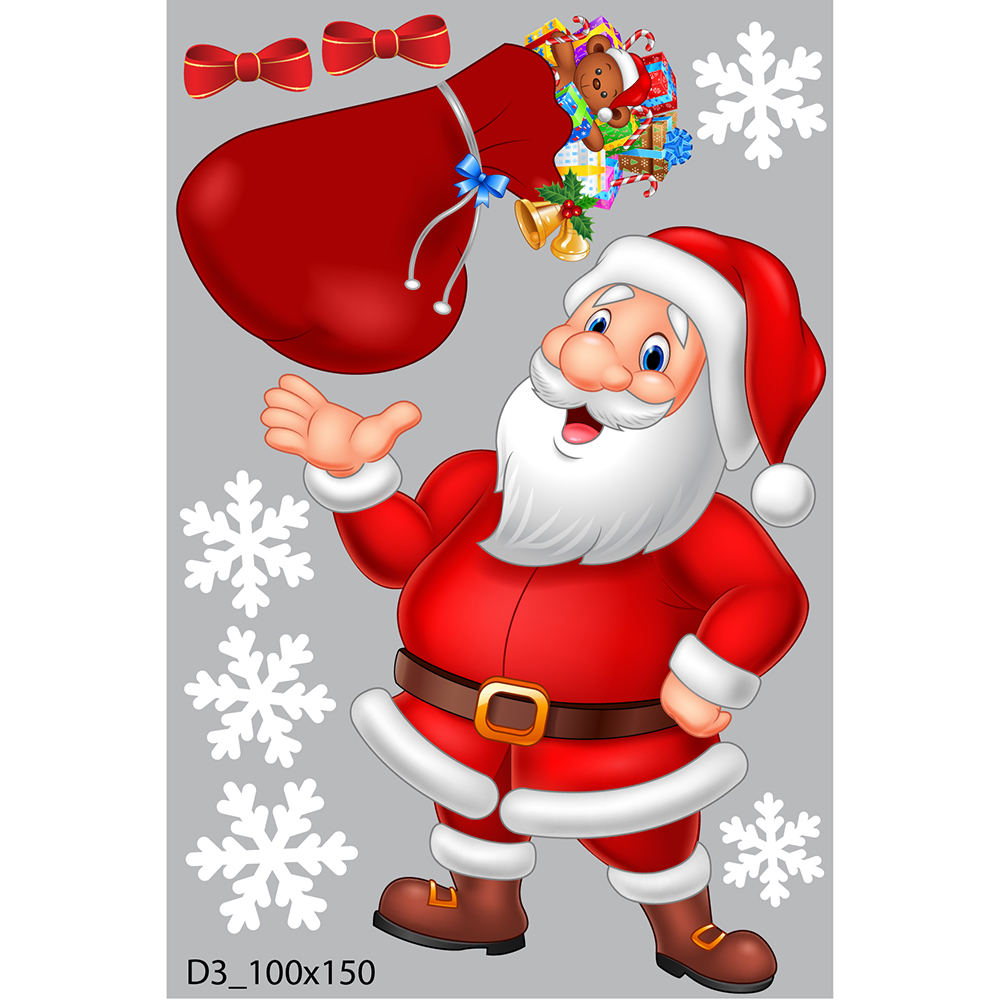 DECAL TRANG TRÍ NOEL 2021 COMBO SỐ 31