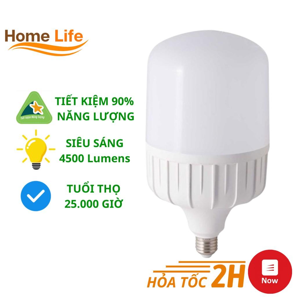 Bóng Điện Siêu Sáng ️  ️ Bóng Đèn Led Trụ Linh Phi Tiết Kiệm Điện Năng 5W-10W-15W-20W-30W-40W-50W-65