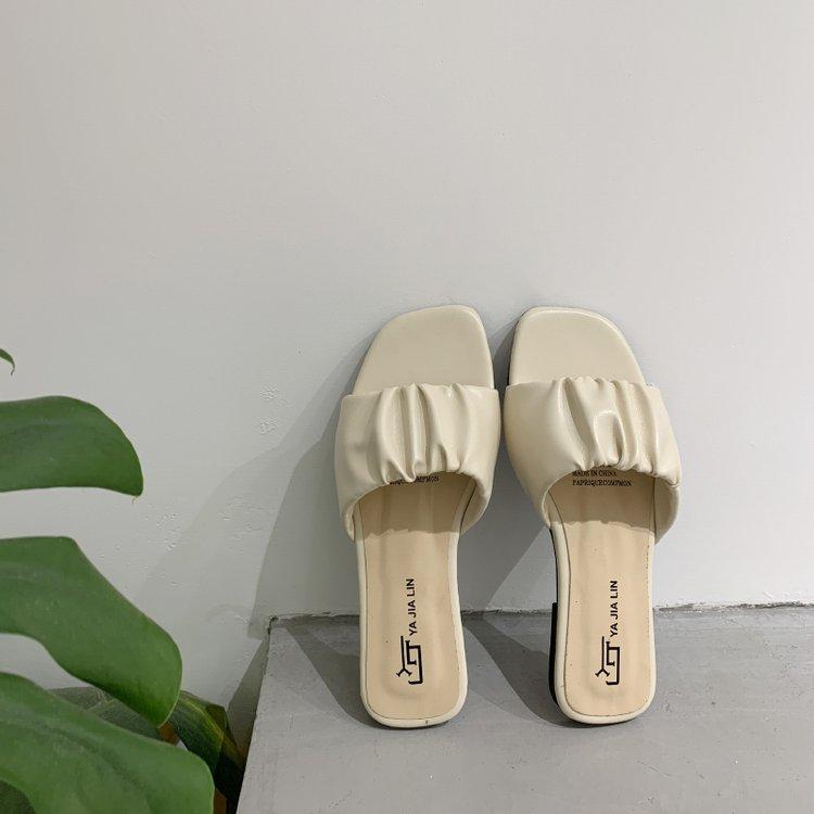 Dép quai ngang phong cách Hàn Quốc sành điệu cho nữ