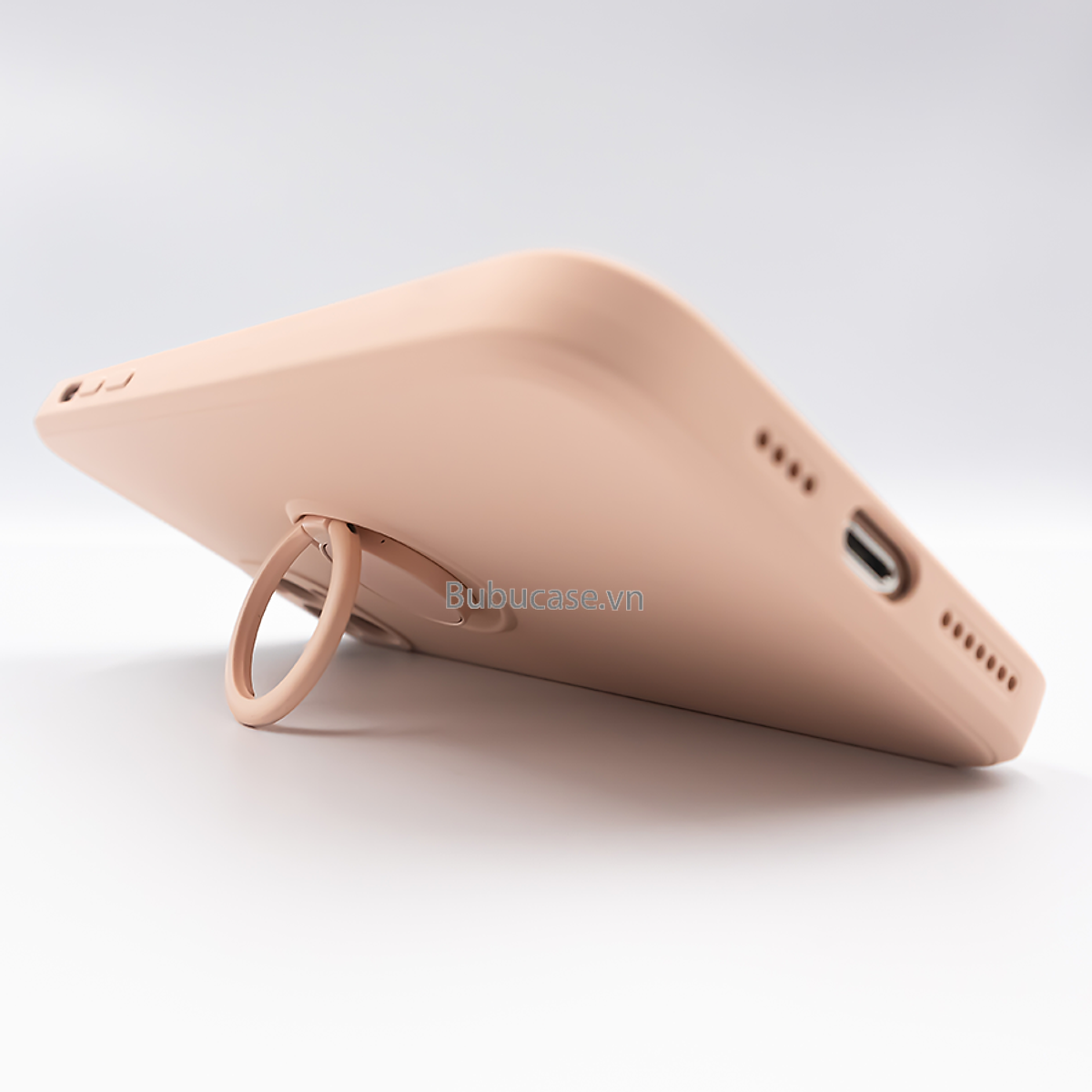 Ốp Lưng Chống Bẩn Tích Hợp Ring Holder Dành Cho IPhone 11 / 11Pro / 11Promax / 12 / 12Pro / 12 Promax / 12 Mini - Chân Đế Giá Đỡ Xoay 360 Độ, Kèm Dây Đeo Tay, Tương Thích Đế Sạc Không Dây