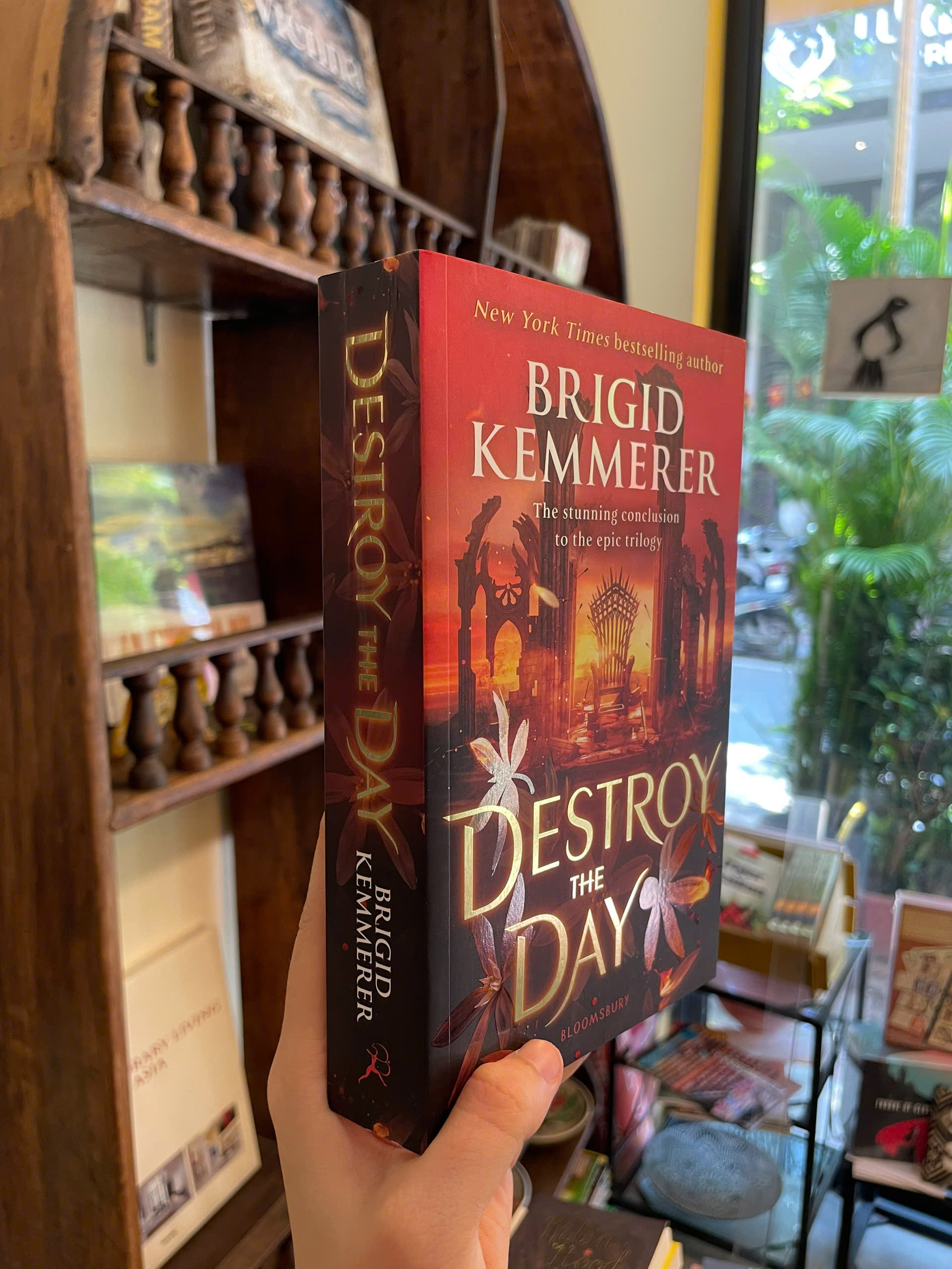 Sách - Destroy the Day by Brigid Kemmerer - Fantasy/Young Adult/Romance book in English - Ngoại Văn
