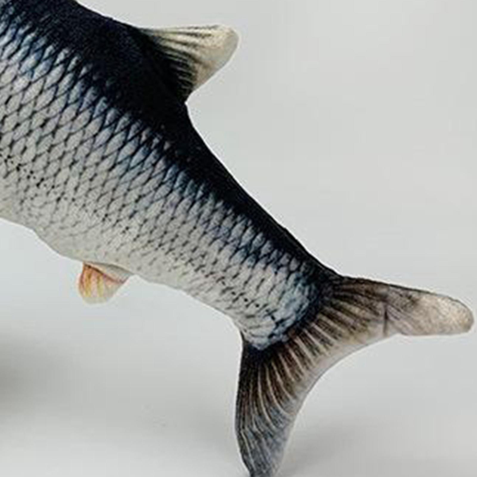 Fish Electric Interactive Pet Cat Kitty Wagging Catnip Toy Grass Carp