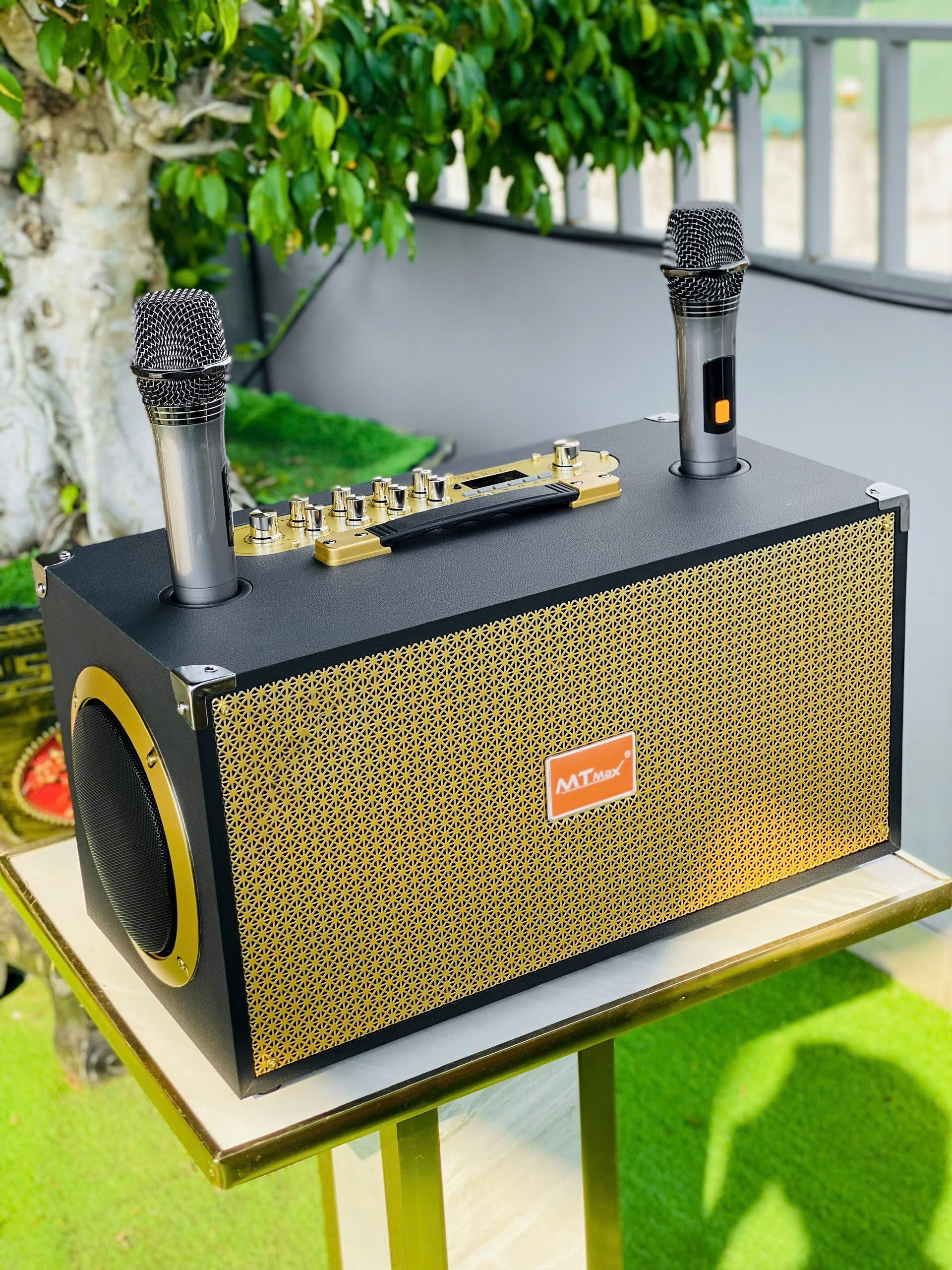 Loa Kéo Xách Tay Nhỏ Gọn Karaoke MT8888 – 400W, 2 Bass 16, Có Mic Không Dây, Giá Rẻ Âm Thanh Hay Mạnh Mẽ hàng nhập khẩu