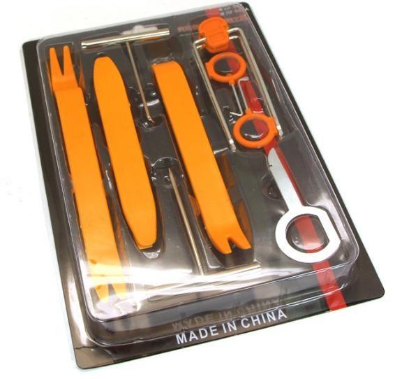 Trọn Bộ dụng cụ 12 thiết bị tháo lắp, loa, đèn, nội thất trong xe ô tô, xe hơi xe máy, xe tải, xe khách