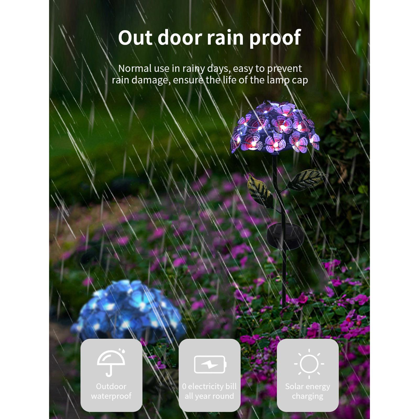 Waterproof Outdoor Solar Garden Light Yard Lawn Walkway Led Lights