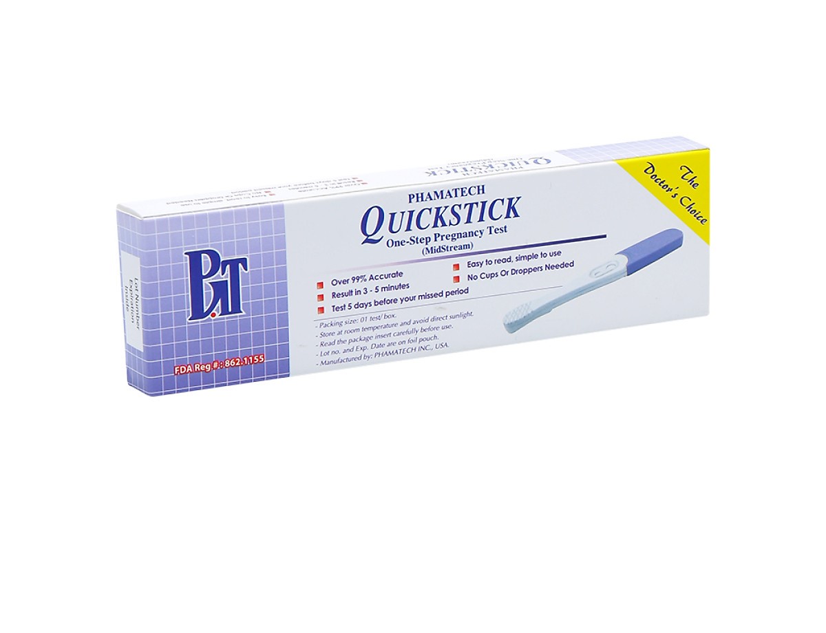 Que thử thai nhanh Quickstick