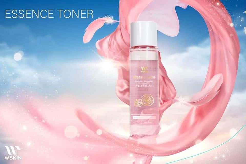 Nước Hoa Hồng Tinh Chất Dưỡng Trắng Da WSKIN Essence Toner