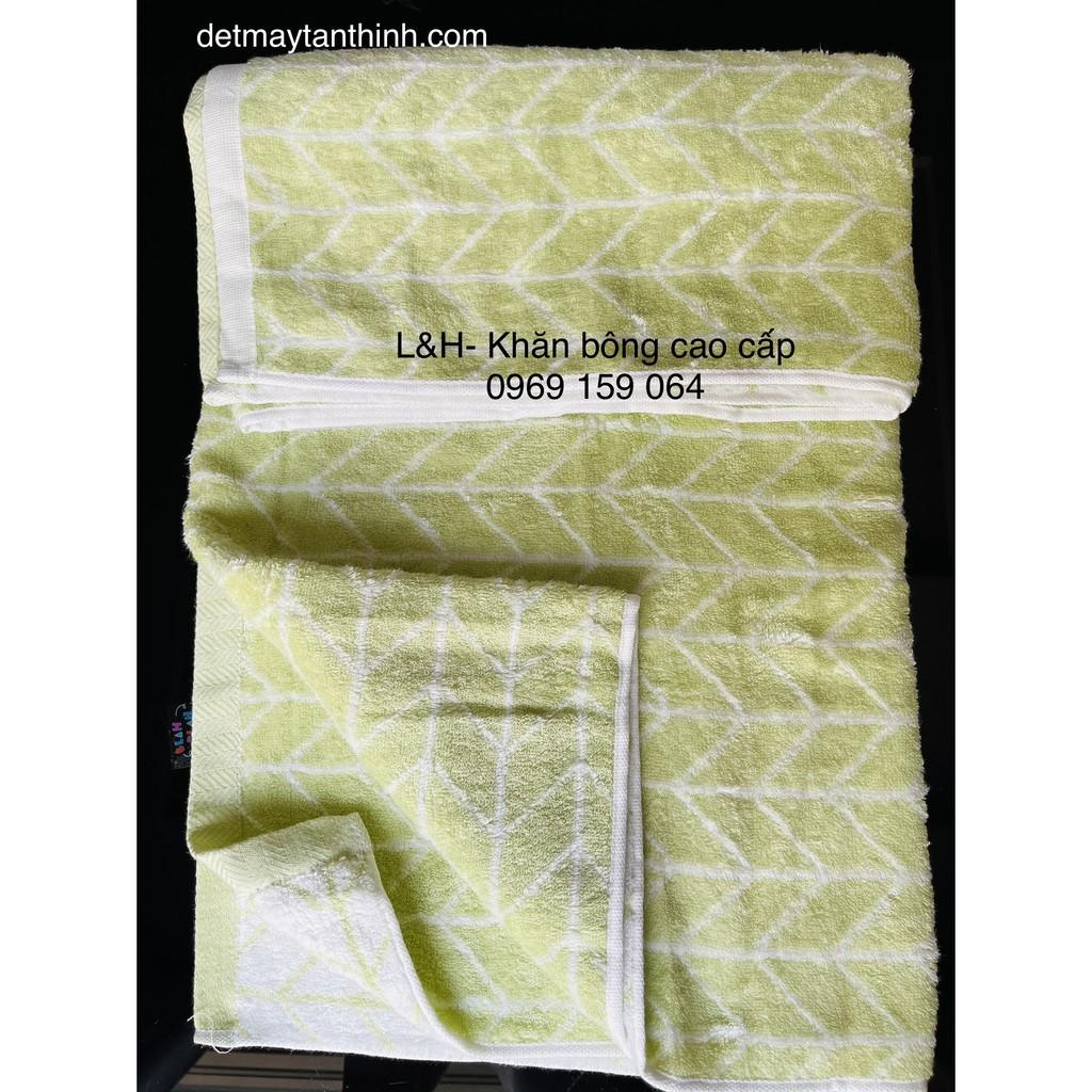 Khăn tắm hoa văn xuất nhật, KT 70x140, nặng 400g