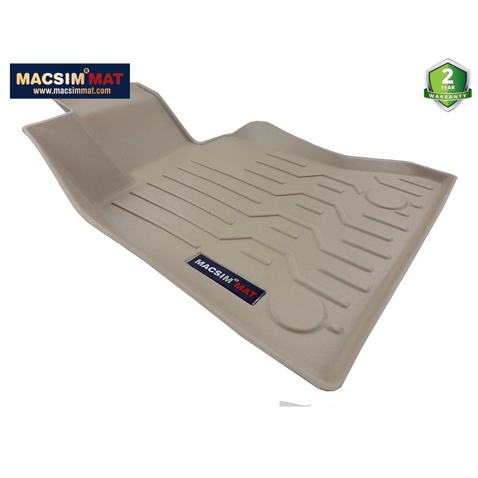 Thảm lót sàn xe ô tô VinFast Lux A 2017-đến nay Nhãn hiệu Macsim chất liệu nhựa TPV cao cấp màu be
