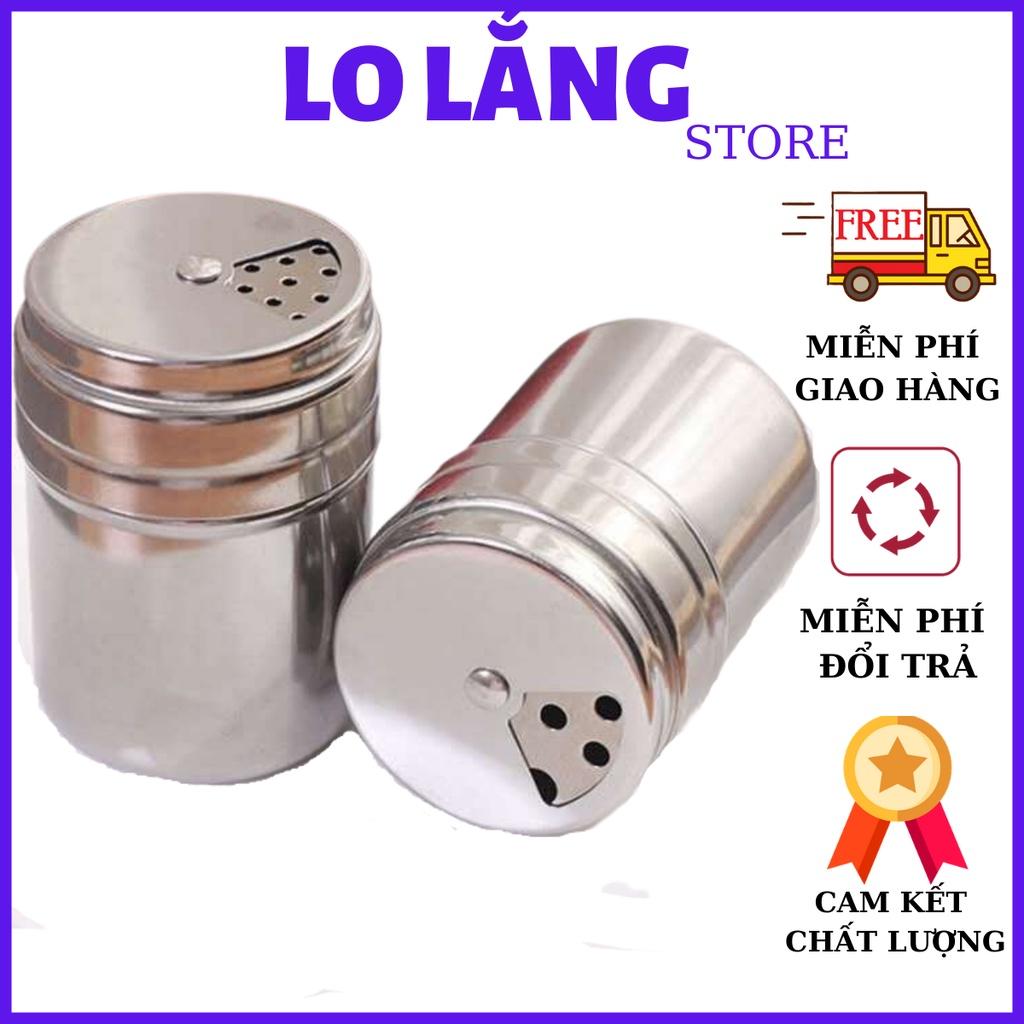 Hủ đựng tăm và đựng tiêu inox cao cấp