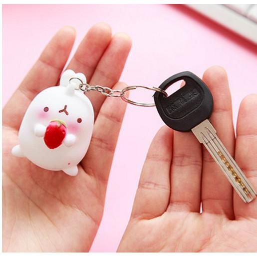 Móc khóa thỏ con siêu kute Duashop