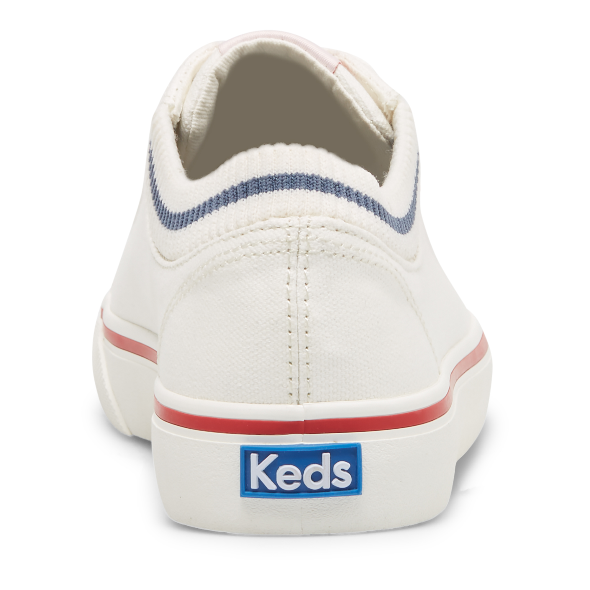 Giày Thể Thao Keds Nữ- Jump Kick Canvas Jump Kick Rib Knit Collar White/Red- KD066428