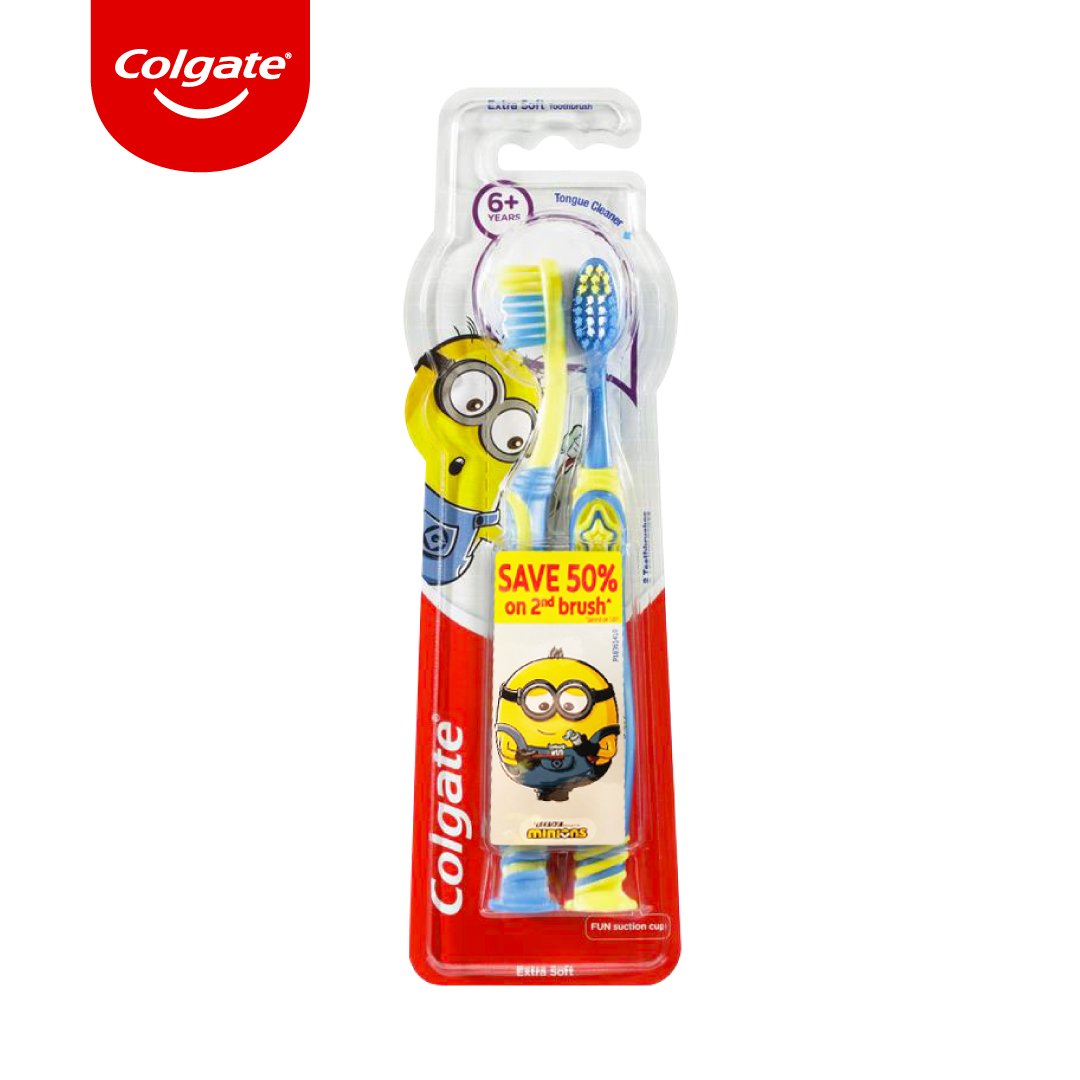 Bộ 2 bàn chải Minions cho trẻ em