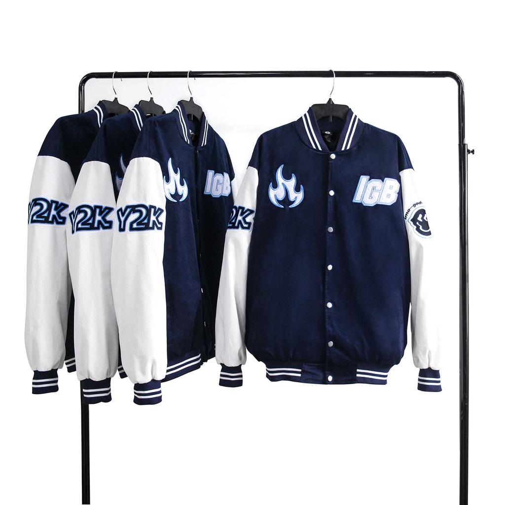 Áo Khoác BLUE OCEAN VARSITY iMA God Breaker (iGB Blue Ocean Varsity)