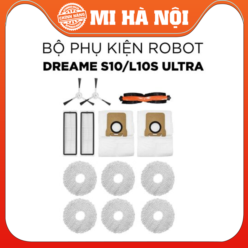 Bộ Phụ Kiện cho Robot Xiaomi Dreame L10S Ultra / S10 - Hàng chính hãng